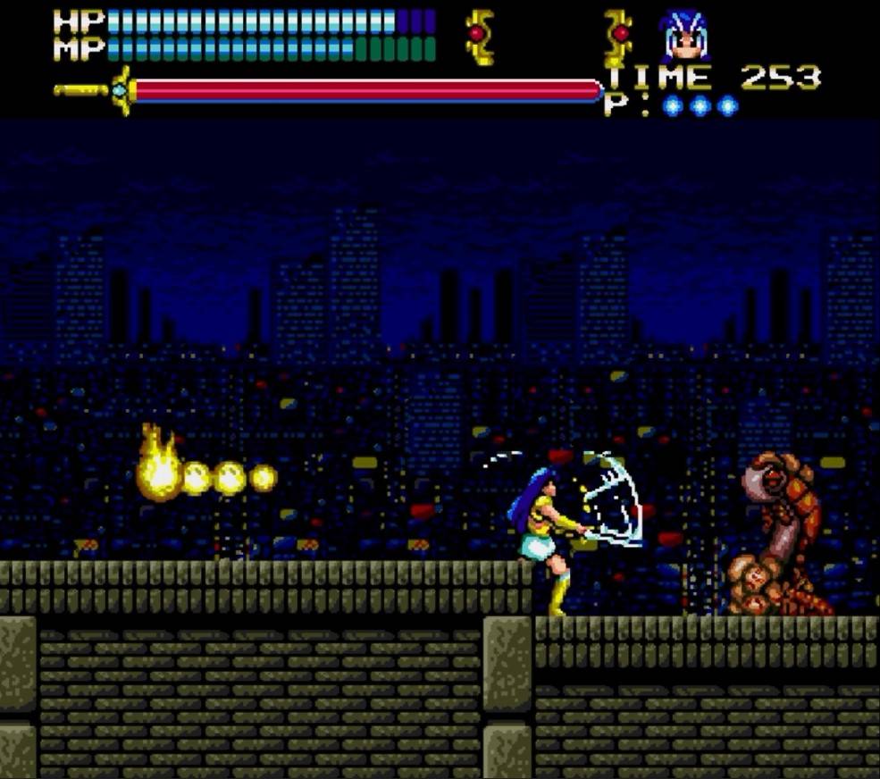 Valis III - геймплей игры Sega Mega Drive\Genesis